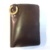 T@g[ CORDOVAN BROWN LONG WALLET Leather Cardcase GDW-60059 |CBR